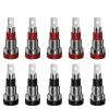 WUZDPRCJ 10pcs 4mm Banana Socket Binding Post Nut Banana Plug Jack Electrical Connector Terminal Test Hole J.40012 (Color : 5 red 5 Black) view 2