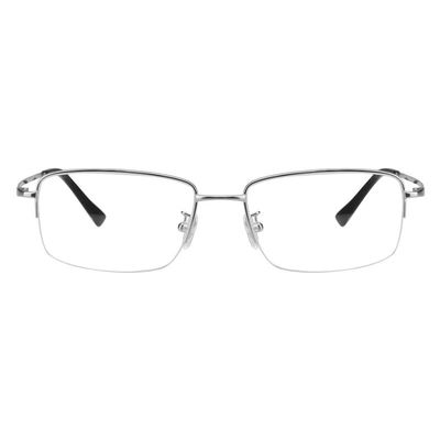LAMBBAA Accessories Glasses Titanium Frame Glasses Classic Computer Flexible Anti Eyestrain For Men Women(white,+2.25Magnification)