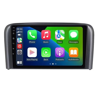 Radio Stereo for Volvo S80 1999-2006, Biorunn 9 Inch Octa Core GPS Navi Wireless Wired Car-Play Android Auto Screen Head Unit IPS FM AM RDS DSP 8GB RAM 256GB ROM