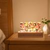 Certykllp Personalized Dry Flower Mom Night Light with Name Custom Pressed Dried Flowers Lamp Resin Art Letter Led Lights Mom Flower Lamp Customized Gift for Mom Grandma Wife (Resin Dry Flower-1) view 4