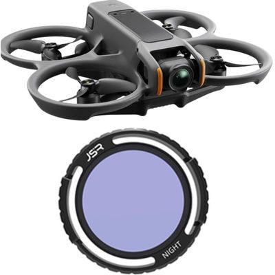 Coyktonty Lens Filter/Filter Set for DJI Avata 2 Drone Waterproof, Anti-Whiteout, UV-Blocking (Night)