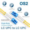 Lebrudos 5Pcs 1 Meter Fiber Optic Patch Cord LC UPC to LC UPC, Duplex Single Mode Fiber Cable Jumper OS2 G652D 9/125m, 1310nm/1550nm LSZH 3.0mm view 2