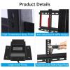 Adjustable Ceiling TV Mount Bracket, Motorized TV Lift Bracket, For 26-70 Inch TVs, Height Adjustable Motorized Ceiling TV Mount with Remote Control, Load Capacity Up to 60kg ( Size : 90-220cM ) view 3