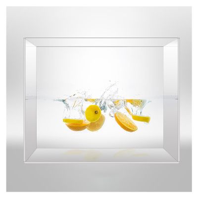 Clear Decorative Tray Acrylic Serving Tray,Shooting Water Tank,Photography Creative Tray,Acrylic Display Case Dust Cover Box for Bathroom Nightstand Dresser(40x20x40cm)