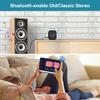 Bluetooth 5.3 Receiver with Buit-in Mic, Ground Loop Noise Isolator for Car/Home/PC Stereo System with 3.5mm or RCA AUX Jack view 2