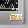 (3Pcs) BookScare Magical Sticker Funny Reading Books Sticker Decal Decorate Books, Laptops, Water Bottles,Tumbler, Kindle,Funny Bookish Waterproof Vinyl Stickers Size 3" x 2.5" Inch view 4