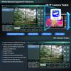 RAINLEOTI CCTV Camera Tester 7" IPS Touch Screen 6K 12mp IP Camera Tester CVBS Analog Camera Built-in WiFi with IP Discovery/POE/RJ45 Cable TDR Test/PTZ Control/HDMI Output/IPC Tester/Network Tool view 3