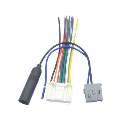 ImBros 1Set Car Stereo A-dio an/Tenna Wiring Harness Adapter Plug Anteny Kit