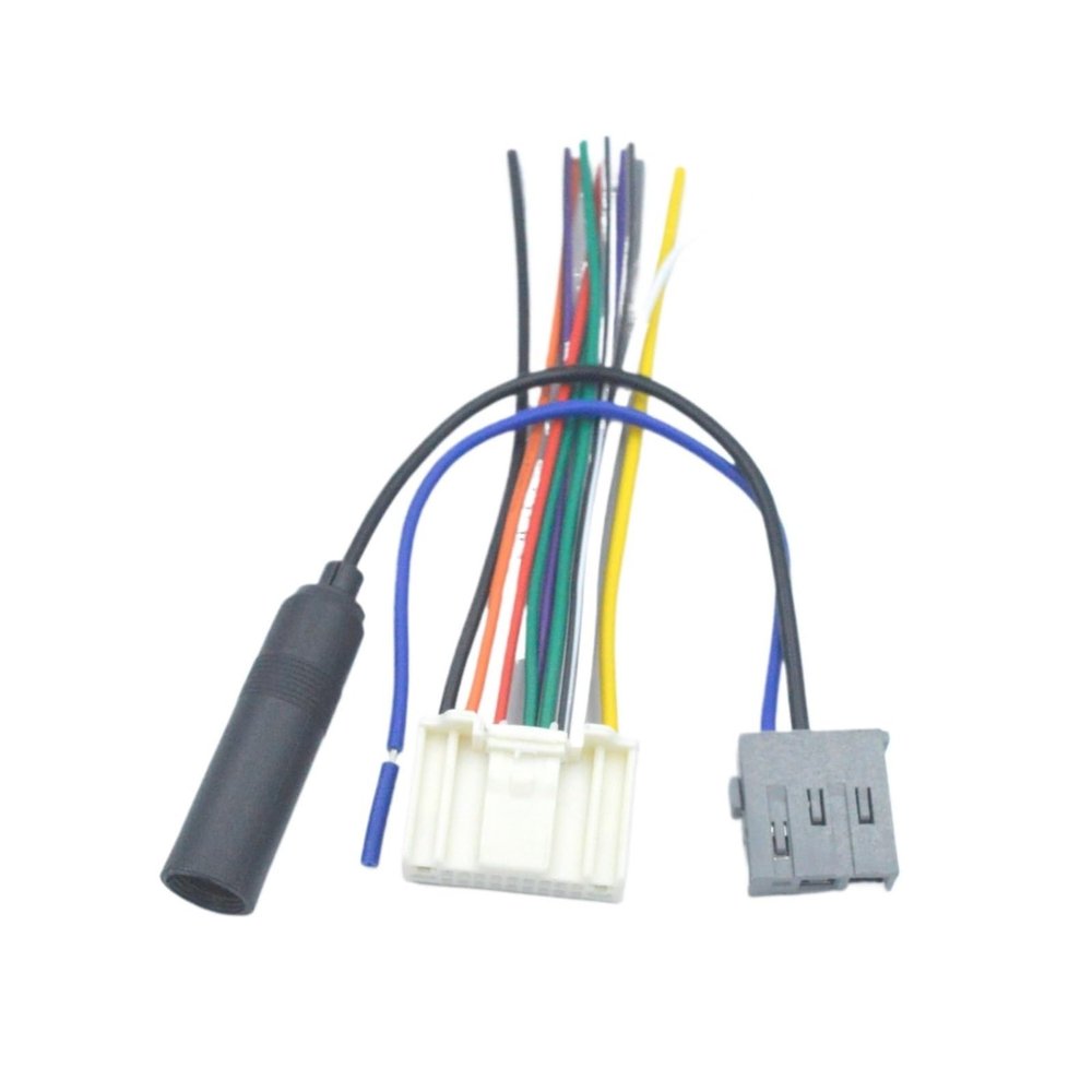 ImBros 1Set Car Stereo A-dio an/Tenna Wiring Harness Adapter Plug Anteny Kit
