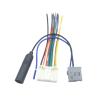ImBros 1Set Car Stereo A-dio an/Tenna Wiring Harness Adapter Plug Anteny Kit view 1
