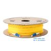 SpeedyFiberTX 2-Pack 150 Feet LC/UPC to LC/UPC 3.0mm Simplex Yellow Riser OFNR Fiber Patch Cable, Corning SMF-28 Singlemode 9/125um OS1/OS2 Compatible Ultra Optical Fiber view 4