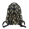 ALAZA Money Dollar Bill Black Backpack Daypack School Bag Travel Shoulder Bag for Students Boys Girls view 4