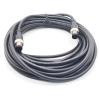 32.8FT M12 8Pins Double Male Connector Cable, A Code Molding Cable Double Male Head Aviation Sensor Electrical PVC Cable Industrial Molded Cable 30V 2A AWG2410Meter view 3