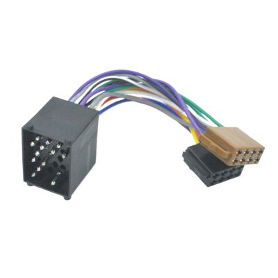 ImBros 1Pcs CAR ISO Wiring Harness Cable Rad1o Adapter Cable Plug Car A-dio Accessories
