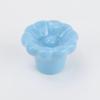 Ceramic Door Knobs,Ceramic Cabinet Knobs, 5 PCS Flower Shapes Cabinet Drawer Pulls Kitchen Drawer Pull Handles Door Knob for Dresser Cupboard Wardrobe Kitchen Floral Door Pull Handle Home Decor ( Colo view 2