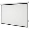 100" 4:3 80" x 60" Viewing Area Motorized Projector Screen with Remote Control, Dual Installation view 1
