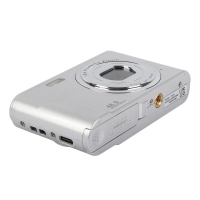 CCYLEZ 16X Digital Camera, Auto Focus Camera, Mini Compact Camera Portable, Thin Camera with 2.4 inch Display, Supports Portrait Smile Face Catch, Auto Beauty, for Travel