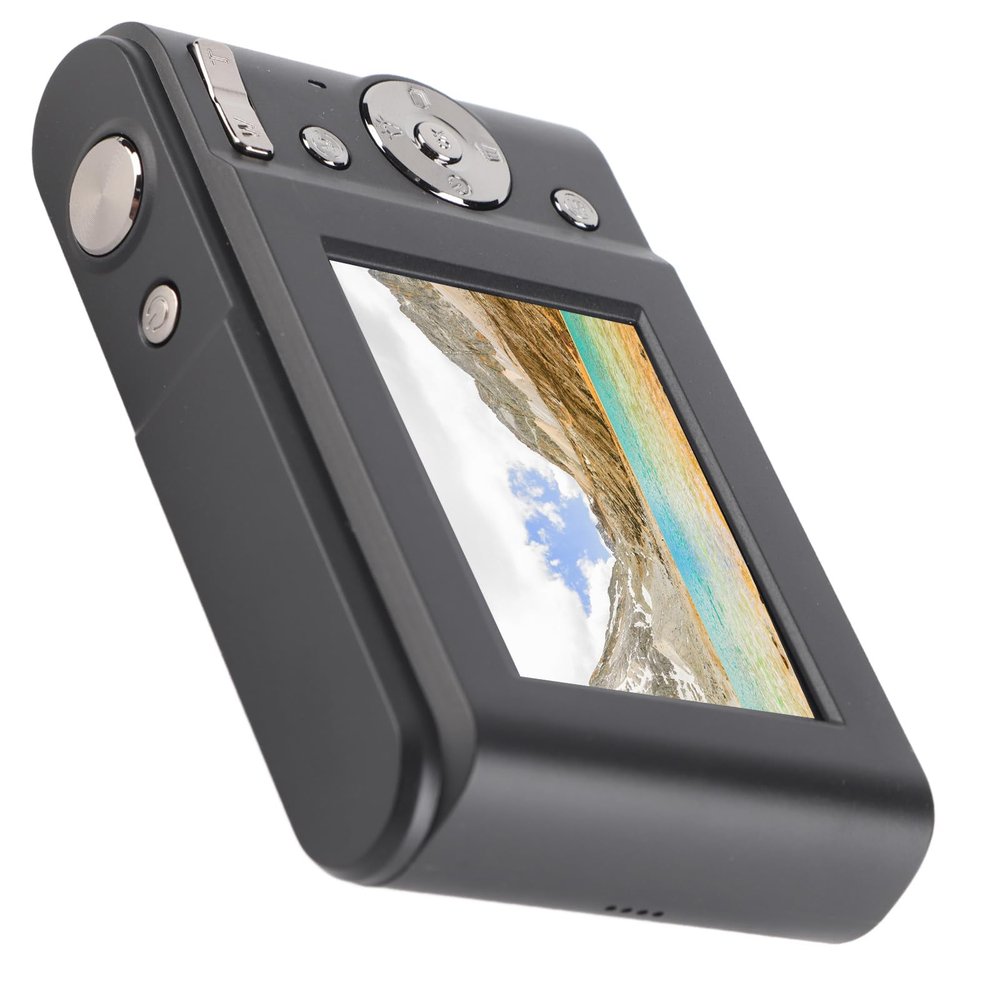 CCYLEZ 16X Digital Camera, Auto Focus Camera, Mini Compact Camera Portable, Thin Camera with 2.4 inch Display, Supports Portrait Smile Face Catch, Auto Beauty, for Travel