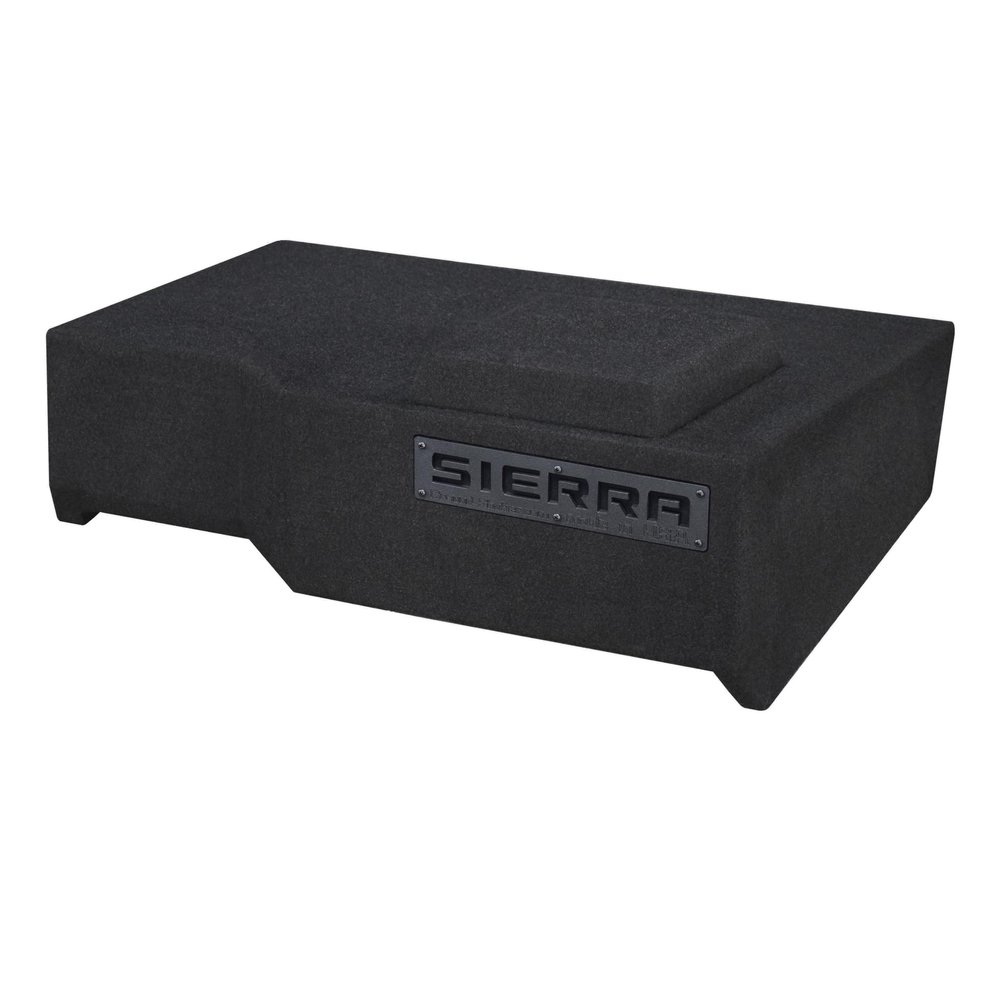DirectNine Basics Sierra Crew-Cab 2014-2018 Truck 12"" Single Sub Box 12"" Subwoofer Enclosure