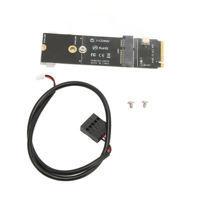 Yanmis M.2 A E Key Stable and SSD Riser Card M.2 M Key for M.2 SSD Network Card