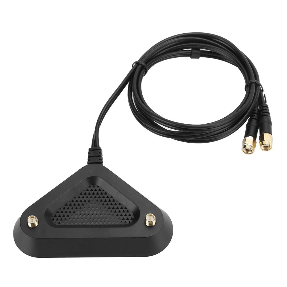 Yanmis 360 Degree Directional Antenna with 1.1M Extension Cable, Strong Signal Reception, Magnetic Base, Small Size, (Extension Cable Base)