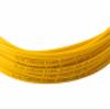 SpeedyFiberTX 2-Pack 9 Meter SC/APC to LC/APC 3.0mm Simplex Yellow Riser OFNR Fiber Patch Cable, Corning SMF-28 Singlemode 9/125um OS1/OS2 Compatible Ultra Optical Fiber view 3