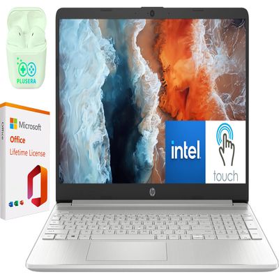 HP Business Laptop Computer, 15.6" FHD Touchscreen 40GB RAM 2TB SSD, Intel Core i7-1255U Processor, Windows 11 Home Laptop with Microsoft Office Lifetime License, Numeric Keypad, PLUSERA Earphones
