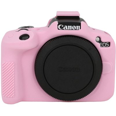AEXUTDA Silicone Protective Case for R50 Camera, Lightweight Anti-Scratch Slim Fit Soft Skin Cover, Pink