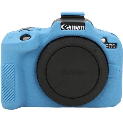 AEXUTDA Case for R50, R50 Camera Silicone Protective Case, Lightweight, Anti-Scratch Slim Fit Soft Skin, R50 Accessories- Light Blue