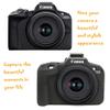 AEXUTDA Case for R50, R50 Camera Silicone Protective Case, Lightweight, Anti-Scratch Slim Fit Soft Skin, R50 Accessories - Black view 4