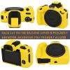 AEXUTDA Case for R50, R50 Camera Silicone Protective Case, Lightweight, Anti-Scratch Slim Fit Soft Skin, R50 Accessories - Yellow view 2