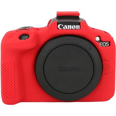 AEXUTDA Case for R50, R50 Camera Silicone Protective Case, Lightweight, Anti-Scratch Slim Fit Soft Skin, R50 Accessories - Red