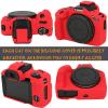 AEXUTDA Case for R50, R50 Camera Silicone Protective Case, Lightweight, Anti-Scratch Slim Fit Soft Skin, R50 Accessories - Red view 2