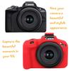 AEXUTDA Case for R50, R50 Camera Silicone Protective Case, Lightweight, Anti-Scratch Slim Fit Soft Skin, R50 Accessories - Red view 4