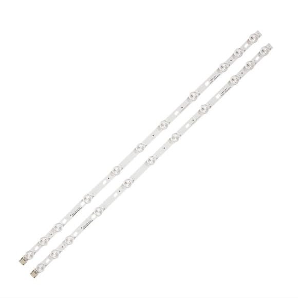 HPHQCIV 2Pcs/1set LED Backlight Strip Compatible with Toshiba 32W3753DG Panasonic TX-32C300B TX-32C300E TX-32D302B Sharp 32D1334DB LC32LD145K HA5000