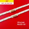 HPHQCIV 2pcs/Set LED Backlight Strip Compatible with Samsung 55NU7100 UN55RU7100 UE55NU7100 UN55NU7090G UE55NU7023 UE55NU7500 UE55NU7092 UE55NU7090 view 2