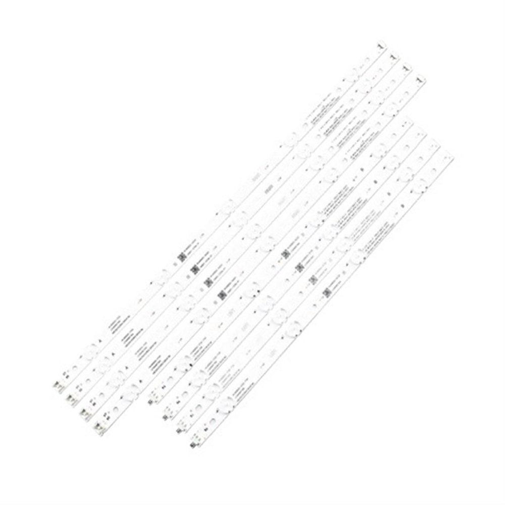 HPHQCIV 3V 4Pairs/Set TV Backlight LED Strip Compatible with LG 49UF6400 LGE_WICOP_49inch_UHD/FHD_REV05 LG49UK6300PLB LG49LF5100-CA LG49UH6100