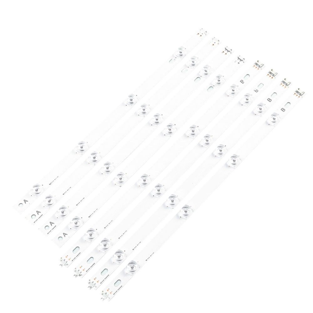 HPHQCIV 4Pairs/Set 6V Square Lens LED Backlight Strips Compatible with LG 42LB 42LB582V 42LX330C-UA 42LX530S-UA 42LF5500 42LF6200 42LF580