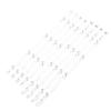 HPHQCIV 4Pairs/Set 6V Square Lens LED Backlight Strips Compatible with LG 42LB 42LB582V 42LX330C-UA 42LX530S-UA 42LF5500 42LF6200 42LF580 view 1
