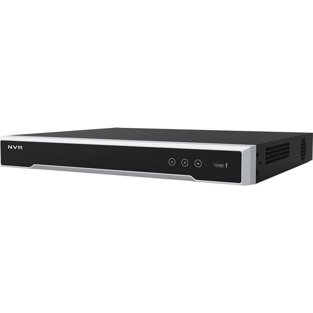 ENS SN3216/16P-Q 16-Channel (16PoE) Network Video Recorder, 160/80Mbps Bandwidth, 4K Resolution, 16CH Synchronous Playback, H.265+ Compression, HDMI/VGA, Audio, 2 USB, 2 SATA