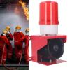 Jauarta Industrial Siren Alarm Outdoor 115dB Sound Light Horn Emergency Strobe Warn Light (US Plug 110V) view 2