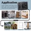 Xiaoqijia Dual 80mm Cabinet Cooling Fan - USB 5V/DC 12V Power, IPX5 Waterproof, 10-Speed Quiet System, 4" Size for Home Theater AV Cabinets, Greenhouse, Kennel & Computer Cooling (2 Fans) view 2