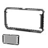 DirectNine Basics PT6 Monitor Cage Nitze Cage with Built-in Cold Shoe and Built-in NATO Rail for PortKeys PT6 Monitor, Compatible with Original PortKeys PT6 Sunhood, JT-I02A view 1