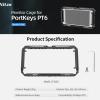 DirectNine Basics PT6 Monitor Cage Nitze Cage with Built-in Cold Shoe and Built-in NATO Rail for PortKeys PT6 Monitor, Compatible with Original PortKeys PT6 Sunhood, JT-I02A view 2