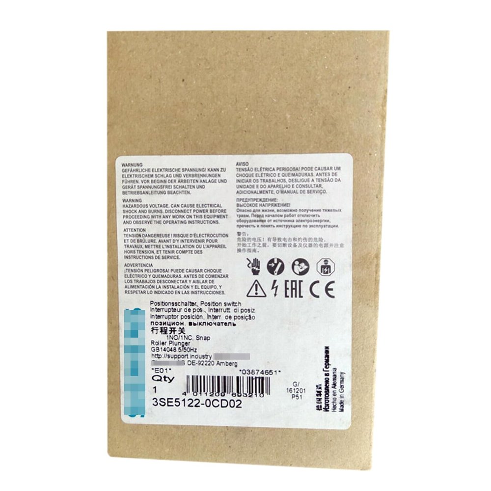 BXNXLX 3SE5122-0CD02 3SE51220CD02 New in Box Expedited