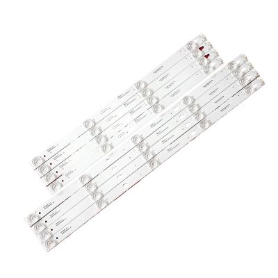 UFDIPLMY LED Backlight Strip Compatible WithTCL 55S405LEA TOT_55D2900_4X4_4X5 AB 55HR330M04A6 55HR330M04B6 4C-LB5504-HR 55S405TEA 55U6700C D55A810, 8Pcs 1set