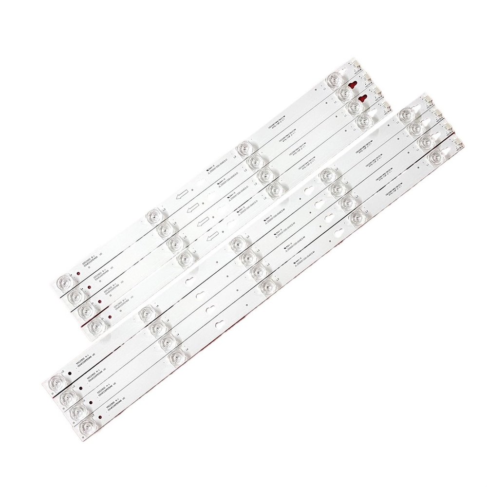 UFDIPLMY LED Backlight Strip Compatible WithTCL 55S405LEA TOT_55D2900_4X4_4X5 AB 55HR330M04A6 55HR330M04B6 4C-LB5504-HR 55S405TEA 55U6700C D55A810, 8Pcs 1set