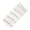 UFDIPLMY 10Pcs/Set LED Backlight Strip Compatible with LIG 42" TV 42" ROW2.1 Rev 0.01 L1 R1 R2 L2 42LA620S 42LN570S 42LN5400 42LA621V 42LN5130 6916L view 1