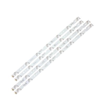 UFDIPLMY 4Pcs/1set LED Backlight Strip Compatible with TCL 55" TV 4C-LB5507-HR02J 4C-LB5508-HR02J 55HR330M08A2/B2 55UD6406X1 D55A730U D55A620U 55F6