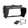 Nitze Cage with HDMI Cable Clamp and Sunhood, Compatible with Feelworld CUT6/ CUT6S Monitor view 1
